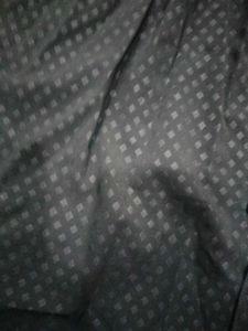 Men's Textured Black Shirt