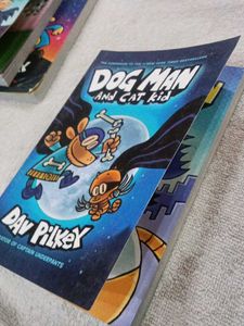 Dog Man and Cat Kid Book