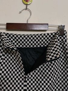 Checkered Mini Skirt