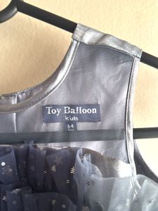 Elegant Blue Tulle Dress