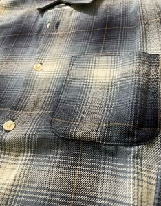 H&amp;M Blue Plaid Button-Up Shirt