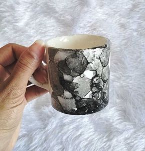 💜Unique Stone Design Coffee Mugs (Set of 2)😊