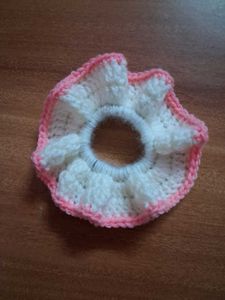Handmade Crochet Scrunchie