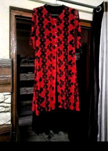 festive corset kurta and trouser set