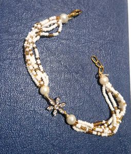 pack of 2 Evil Eye &amp; Floral Bracelet Set
