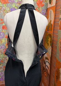 Sparkling Halter Neck Party Dress