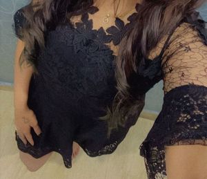 Cute Black Lace Dress