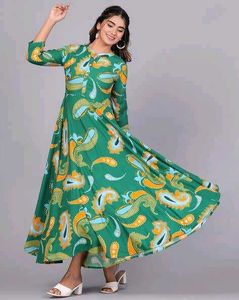 💚🧡Full Ghera Kurta