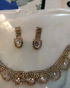 Jewellery. American Diamond Set