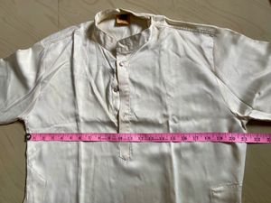 Men's Cream Kurta