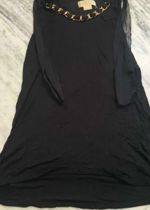 combo of  Black Long Sleeve Crop Top and sleeveles