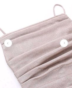 Glittering bodycon dress