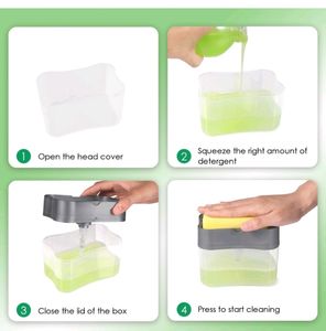 Soap Dispenser and Sponge holder for kitchen (New)
