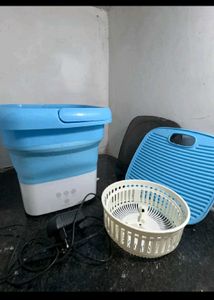 Portable Folding Washing Machine working condition