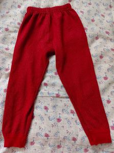 Self striped thermal set