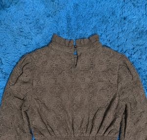 Lace Long Sleeve Top