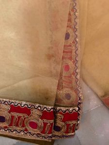 Elegant Net Saree embellished border with shi