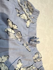 Cute Butterfly Print Shorts