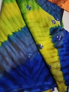 Festive Embroidered Saree