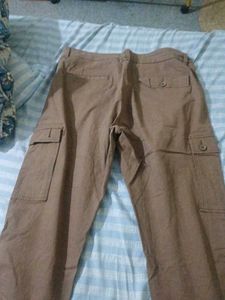 Men's Brown Cargo Pants