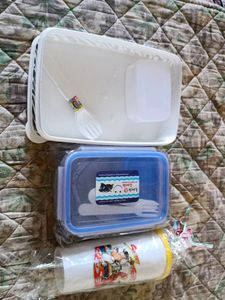 Tiffin Box And Bottle