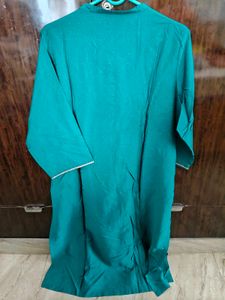 Teal Embroidered Kurta