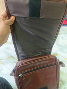 Men's Leather Crossbody Bag