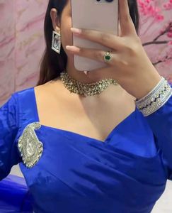Royal Blue Lehenga Choli Set