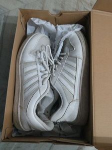 Classic White Adidas Sneakers