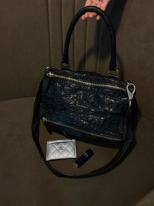 Givenchy Antigona Black Leather Handbag