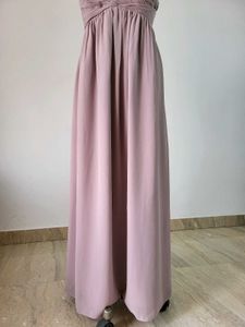 Elegant Pink Maxi Dress
