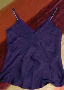 Elegant Purple Camisole Top