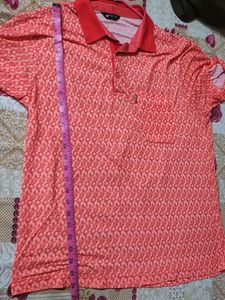 Beverly Hills polo club tshirt. orange