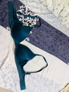 Teal Push-Up Bra Combo of 2