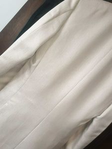 new👌Men's Classic Beige Linen Suit Jacket