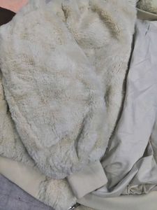 Cozy Sherpa Zip-Up Hoodie Jacket