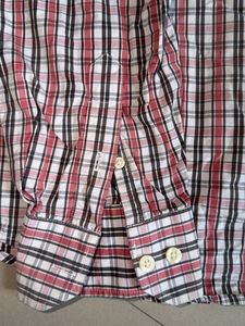 Classic Plaid Long Sleeve Men's Shirt