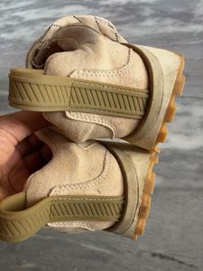 Zara Cream &amp; Beige Sneakers