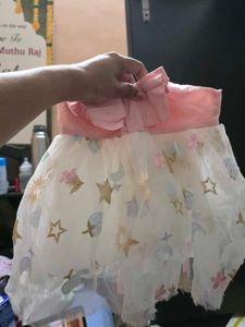 Sparkly Star & Moon Mesh Dress