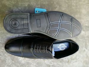 Monkey Crow Black Dress Shoes