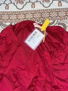 Maroon co ord Set with Pants