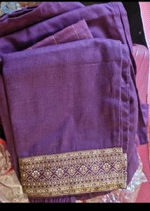 Elegant Purple Kurta Set with Dupatta