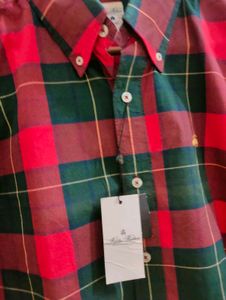 NEW BROOKS BROTHER Classic Plaid Button-Down Shirt