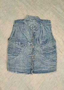 Denim jacket &amp; shrug
