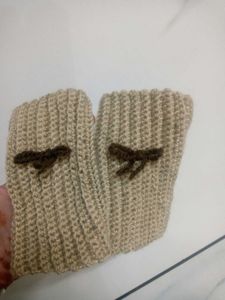 Handmade Crochet Fingerless Gloves