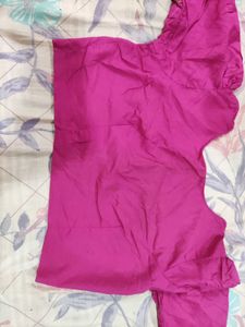 Vibrant Pink Ethnic Blouse pack of 5