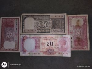 🔥2+2+10+20rs 💯 Very Old Note Rare🔥