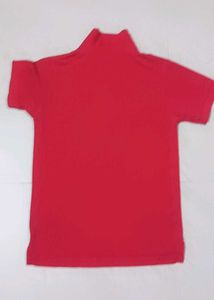 boy, s Red Polo T-Shirt