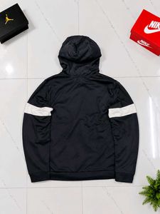 Nike Black Zip-Up Hoodie