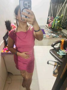 new with tag Pink Bodycon Mini Dress